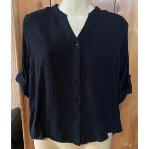 EVER B Black Blouse, Size Small, EUC